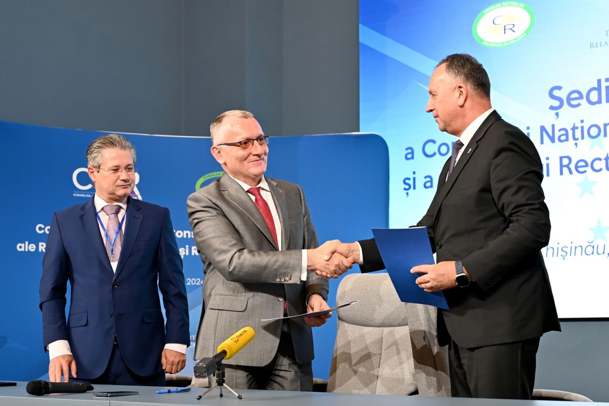 Ședința comună a consiliilor rectorilor din România și Republica Moldova